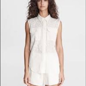 rag & bone Sleeveless Shirt